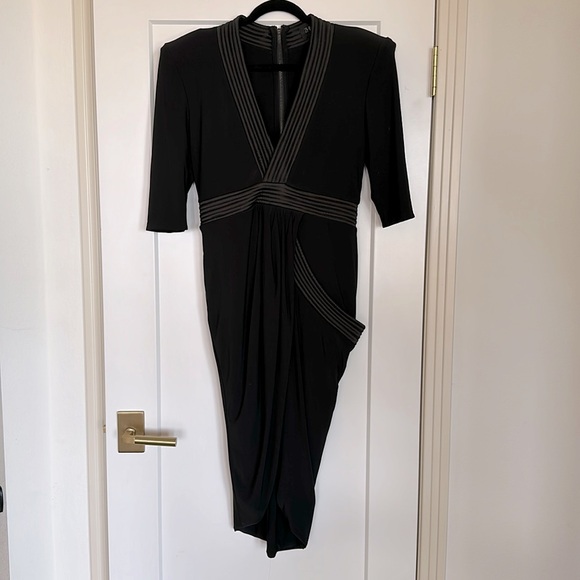 Zhivago Eye of Horus Midi Dress in Black *WORN TWICE* - Picture 6 of 13